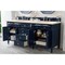 James Martin Vanities Brittany 72in Double Vanity, Victory Blue w/ 3 CM Eternal Marfil Quartz Top 650-V72-VBL-3EMR - alternate 6
